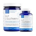 Essential Stacks L-glutamin Domov & Oddaljeni paket - L Glutamin prašek in kapsule