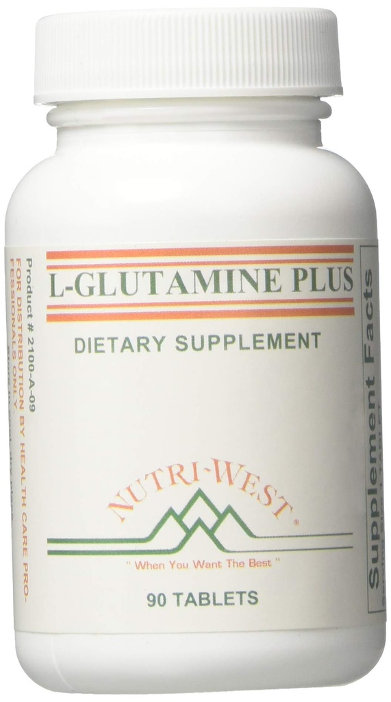 Nutri-West - L-GLUTAMINE Plus -90 Zavihki