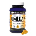 Omega 3 DPA ribje olje 2900 Miligrami Trojna moč Ultra čista koncentrirana, EPA-DPA-DHA, SoftGels - 30 Servinges