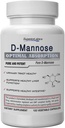 Superior Labs D-mannose 500 mg, čista ne-GMO optimalna absorpcija Prebiotik, sečni trakt, Bladder & Ledvič UTI Podpora, Prebavna in jetrna zdravstvena pomoč, IC Relief za ženske in moške, 120 Veg caps