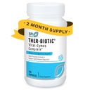 SFI Health Multi Enzyme Supplements for Digestive Health - Ther-Biotic Vital-Zymes Complete - Prebavne encime za lažje prebave in pomoč Absorpcija hranil (120 kapsul)