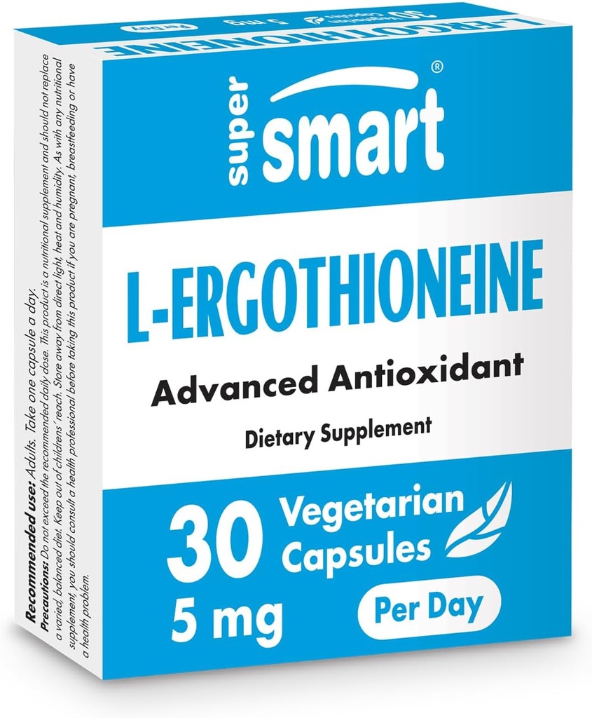 Superpametni L-ergotionein dodatek 5 mg na dan (napredni antioksidant) 