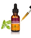 Herb Pharm Certified Organic Ashwagandha Extract za energijo in vitalnost, žito, organski trs alkohol, 1 Ounce