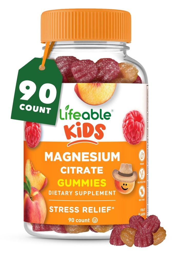 Življenjski Magnezij Gumiji za otroke 