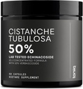 Cistanche Tubulosa Extract - Ultra High Potency 10:1 Extract s 50% Echinacoside & 10% Verbascoside - Zelo koncentriran - Testirani laboratorij tretje stranke - 60 kapsul