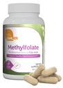 Zahler metilfolat - Podpira zdravo razvoj ploda in genetsko zdravje - metilirana folna kislina iz 1000 mcg DFE L-metilfolat - Kosher non GSO metil Folat dodatek za ženske (60 kapsul)