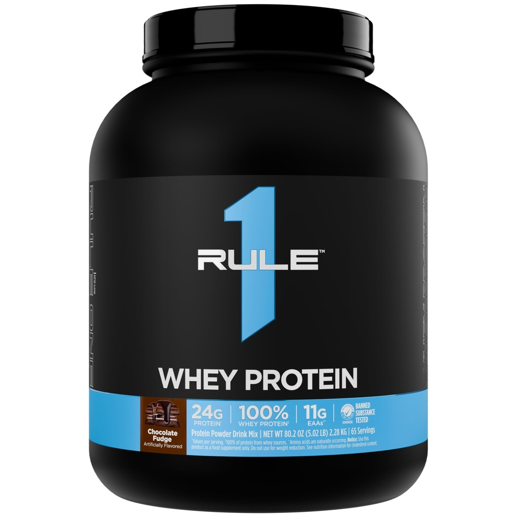 Pravilo 1 Whey Protein – 24g hitro delujoče beljakovine iz All-Whey virov z naravno pojavljanje EAAs & BCAA za regeneracijo vadbe ali kadarkoli uporabe (5 funtov*, čokoladni puding)