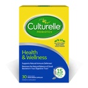 Culturelle Health & Wellness Daily Probiotic za ženske in moške - 30 Count - 15 milijard CFUs & A Proven-Effective Probiotic sev Podpora vaš imunski sistem- Gluten prost, soja prost, ne-GMO