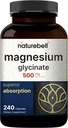 NatureBell Magnezij Glicinat Kapsule 500mg & Vitamin B Kompleks za ženske 240 Veggie Kapsule paket 