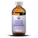 Essential Choline Citrat - Tekoči holin dopolnila za možgane, spomin, Fokus - 650Mg Choline dodatek - Biorazpoložljivi Alkalinizing Liquid Choline Izboljšave Magnezij dopolnilo