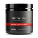 Toniiq 1600mg Mešanica Resveratrol - ultra visoka čistost in 3. stranka testirana - z MCT olje za dodano biorazpoložljivost - Optimalna NAD dodatek
