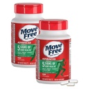 Move Free Advanced Glucosamine Chondroitin MSM Skupni dodatek za podporo, Podpira mobilnost, Udobje, moč, Fleksibilnost in kosti, 120 Tablete/40 Serving (2 paket)