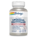 SOLARAY liposomski multivitamin za ženske 50 Plus, Izboljšana absorpcija z železom, Vitamin D, Vitamin C, B12, Biotin & več, Imunska podpora in zdravje kosti, Vegan, 30 Serving, 60 VegCaps