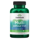 Swanson Active One Multivitamin brez železa 90 kapsul
