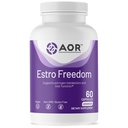 AOR, Estro Freedom, Vegan, Naravni dodatek za podporo zdravo estrogensko ravnovesje in zdravo, redno menstruacijo, 60 Kapsule (30 Serving)