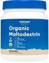 Nutricost Organski maltodekstrin prašek 1lb - Brez glutena, ne-GMO
