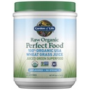 Vrt življenja Raw Organic Perfect Food 100% Organic ZDA Pšenični sok - sok Zelena Superfood Greens Powder, 60 Serving - Stevia-free, Non-GMO, Vegan, Gluten Free Cela prehrana prehranska dopolnila