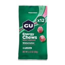 GU energijski žveči, Watermelon Energy Gummies z elektroliti, Vegan, Gluten-free, Košir, Kofein-free, in Dairy-free On-The-Go Energija za vse vadbe, 12 Vreč (24 Servings skupaj)
