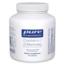 Pure Enkapsulations Cranberry D-mannose - Podpira Zdravje sečilnega trakta* - z borovnic sadnih trdnih snovi - Vegan & Ne-GMO prehranska dopolnila - 180 kapsul