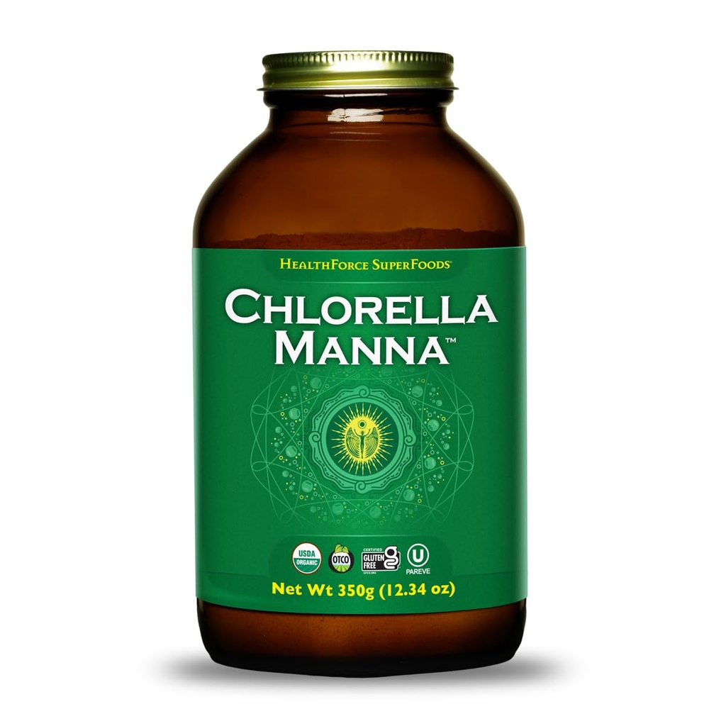 HealthForce SuperFoods Klorella Manna - prašek - 350 Grams