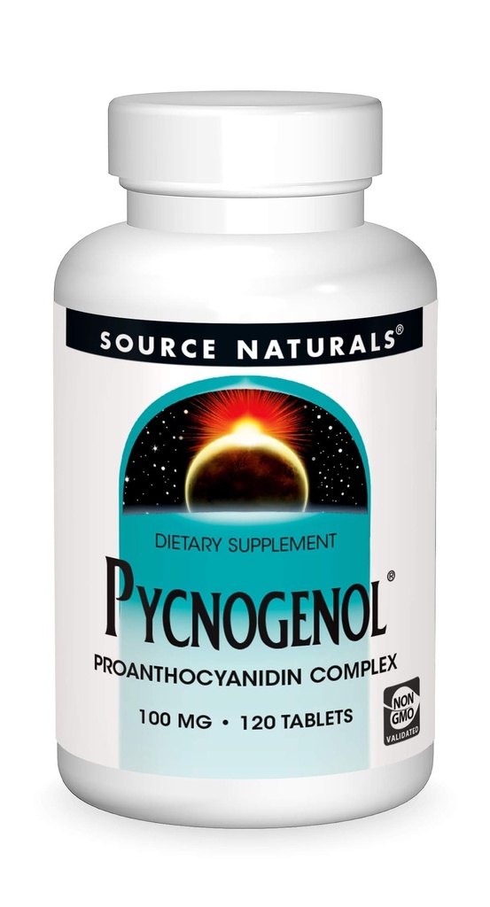 Vir Naturals Pycnogenol, Proanthocianidin Complex, 100 mg - 120 tablet