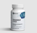 Tiamax Vitamin B1 (Thiamine TTFD), Original, Brez strupenih polnil, Podpira energijo Presnova, visok odmerek, tretja stranka testirana, Vse aktivne sestavine 100mg, 180 Število