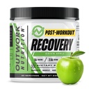 Outwork Nutrition Post Workout Recovery Powder - Kreatin monohidrat, KSM-66 Ashwagandha & Tart Cherry - Hitrosti okrevanja, Rahla občutljivost - Kreatin Prašek za moške in ženske, Zelena Apple, 240 Gr