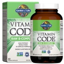 Vrt življenja Vitamin B Complex, 60 Veganske kapsule, Visoka moč Vitamini za energijo in presnovo z B6, Folat & B12 kot metilkobalamin Plus probiotiki