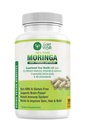 Moringa kapsule, 180 Vegan Pure Oleifera Leaf v prahu tablete, 1200 mg na serviranje, ne-GMO in gluten-free dodatek, 3 mesece dobave, Imunski sistem podpora, Presnova in energijski spodbujevalec