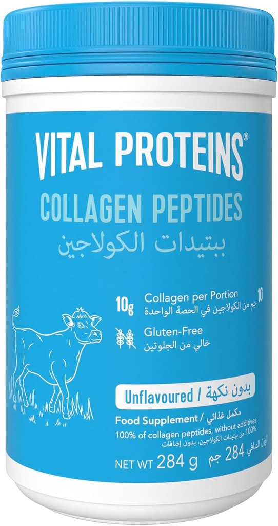 Vitalni proteini, nearomatizirani kolagen peptidi, 10 Oz(284gm)