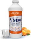 Pokopan zaklad VM100 na dan Multi - 32 Serving, Tekoči vitamini Minerali dopolnilo z dozo pokal