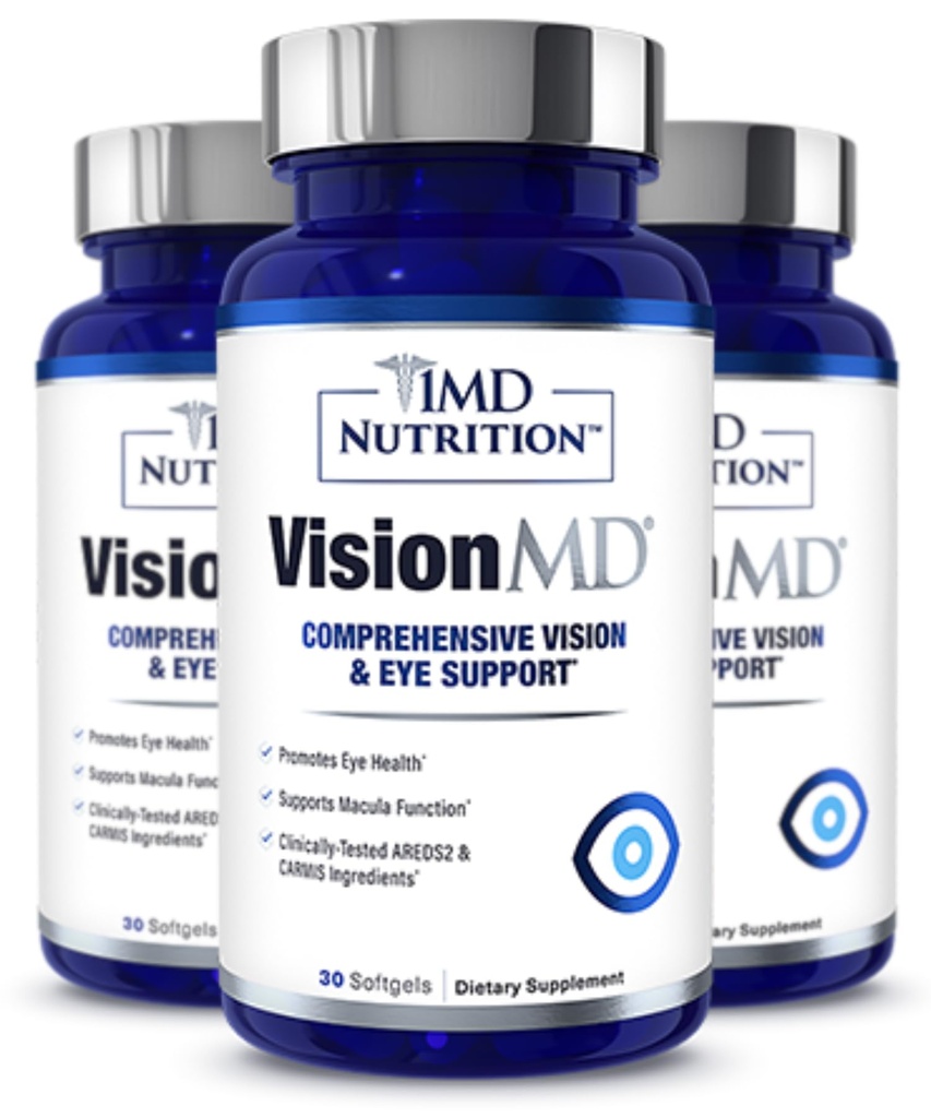 1MD Nutrition VisionMD Eye Vitamin CARMIS - z Lutein & Zeaksantin 