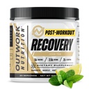 Outwork Nutrition Post Workout Recovery Powder - Kreatin monohidrat, KSM-66 Ashwagandha & Tart Cherry - Hitrosti recovery, Rahla bolečina - Kreatin Prašek za moške in ženske, ledeni čaj, 240 Gr