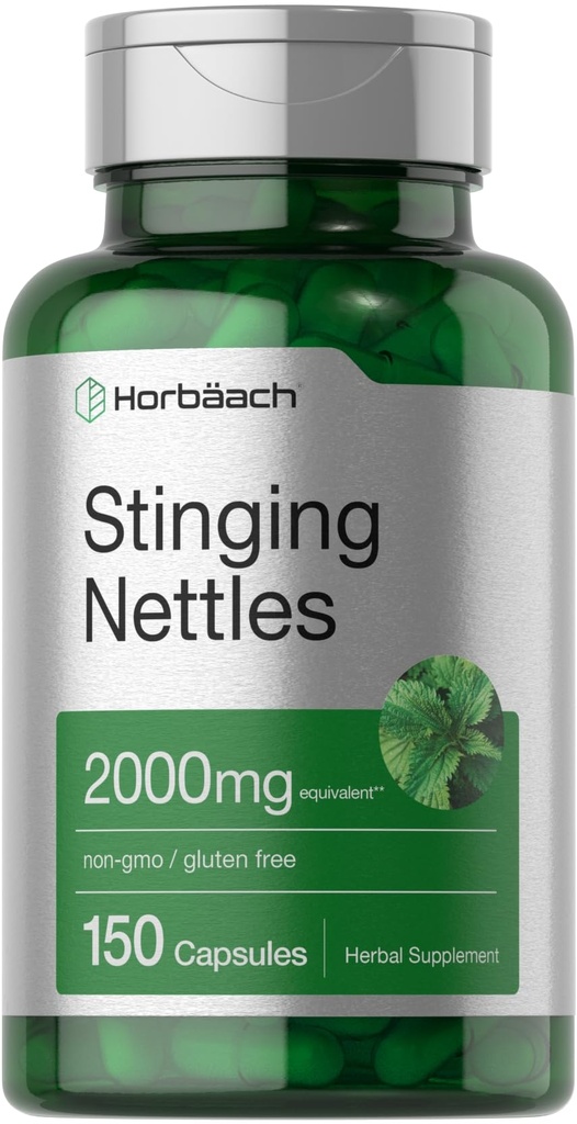 Horbäach Stonging Nettle Kapsule 2000mg 