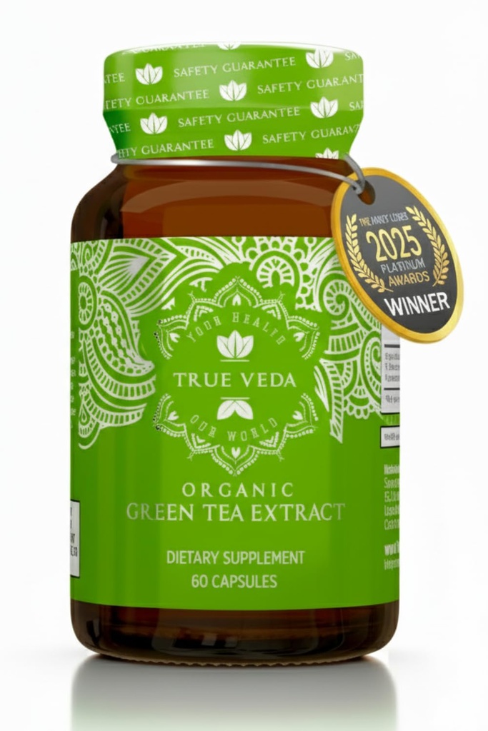 Organske kapsule iz ekstrakta zelenega čaja – USDA Organic Certified 