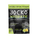 Jocko Fuel Packets Low Sugar - Hydration Ojačevalec Packets za regeneracijo, Dehidracija, & Vadba - z vitamini B6, B12 & C (16 Paketi) Limonska limona