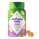 Vitafusion Kids Melatonin Gummy dopolnila, Tropical Peach Okusno spanje dopolnila (1), 50 Count