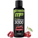 Muscle Pharm L-Carnitine 3000, Ultimate Liquid L Carnitine dopolnilo za visokozmogljivost, podpira presnovo, hidracijo in energijo, nič sladkorja, nizke kalorije, Sour Cherry Flavor, 32 Služabniki