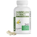 Bronson Dandelion Root Visoka moč, Podpira splošno dobro zdravje in dobro počutje, Tradicionalni Diuretic Herb - ne-GMO, 240 Vegetarijanske kapsule