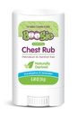 Boogie Chest Rub palico za blažilni Relief, Nafta-free, USDA Organic, Seveda Derivad, Pomirjujoče Eucalyptus in sivkender, 0.49 oz (Pack z 1)