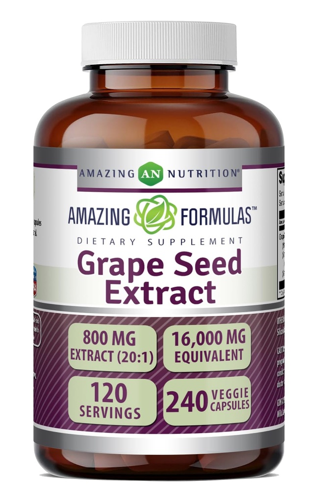 Osupljive formule Grozdno seme 800 Mg ekstrakt (20:1) 