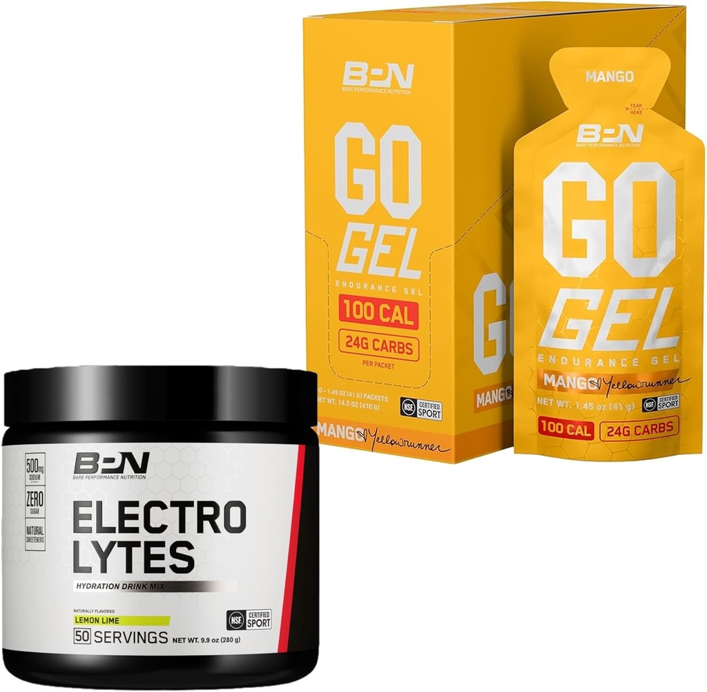 ZMOGLJIVOST BPN Elektroliti Hidracijska pijača Mix & Go Gel Endurance Gel Mango paket