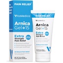 VitaMedica Arnica Gel Plus 15 Zdravilne rastlinske spojine, ekstra moč Formulacija za modrice, otekanje, bolečine v sklepih, bolečine v mišicah in čvrstost, vse naravno, na rastlinah temelječe lajšanje bolečine