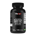 Hladno stiskano bučno olje 3000mg na serviranje - 180 softgels - Ne-GMO & Gluten brezplačno