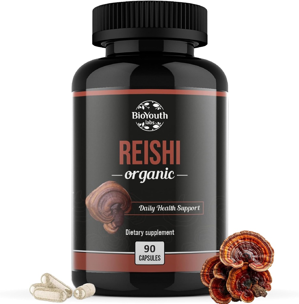 Ekološka Reishi goba Kapsule dodatek 