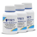 VSL #3® Probiotiki za digestivno zdravje, IBS & UC simptomi - 112,5B CFU, visoko potenco, multi-stream, živo, hlajeni probiotik, Medical Food for Gut Health Support pri moških in ženskah, 180 kapsul