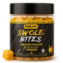 Kreatin Gummies 5000mg – Vegan - Muscle Builder – Moč in energijska podpora – 120 Count – Mango Flavor – Kreatin monohidrat Dodatek za moške in ženske