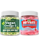 Vegan Omega 3 Gumiji + Butatni gumiji brez sladkorja