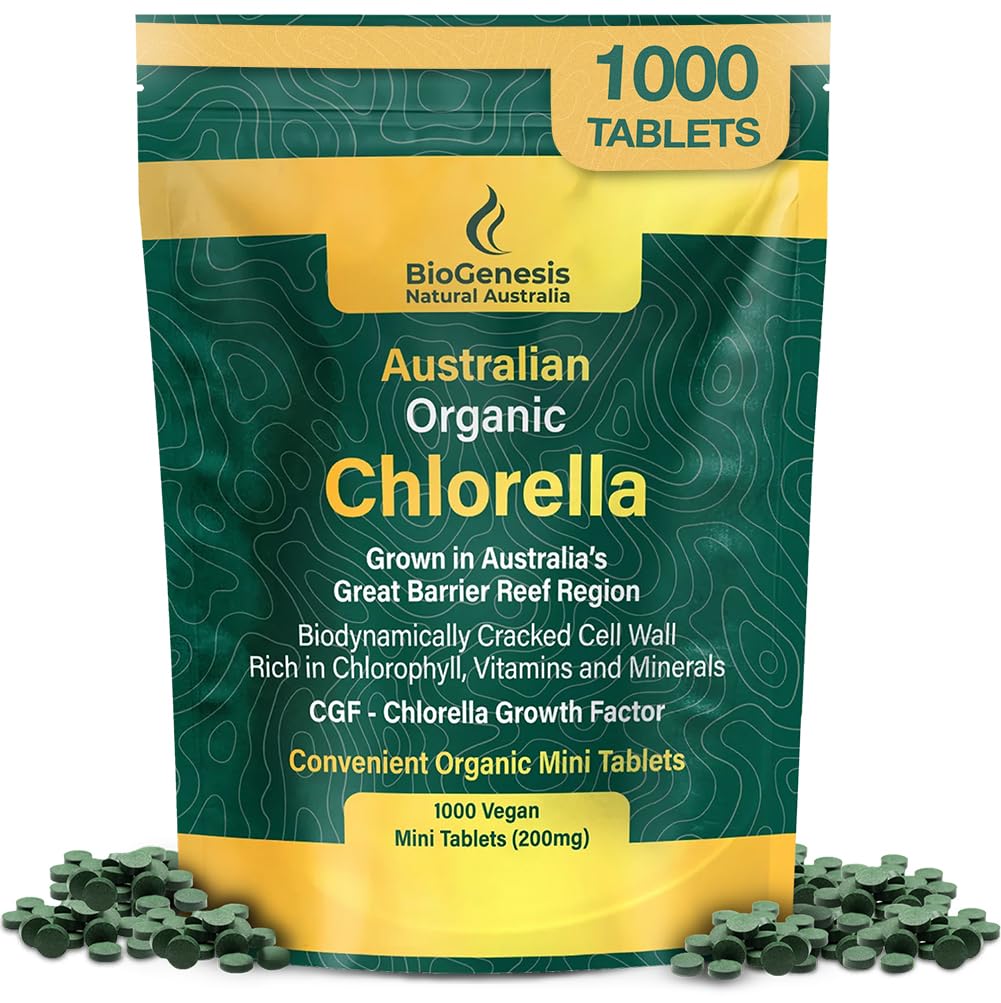 Biogeneza Organski klorid Mini tablete – 1000 Število (200mg) 