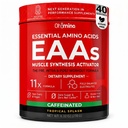 Oh!mino Essential Aminokisline dodatek. Tropska splash, Cafeeineated Powder. Vseh 9 EAA, BCAA in The Perfect Amino for Workouts, Amino Energy, in zgraditi mišice, in obnoviti hitreje.